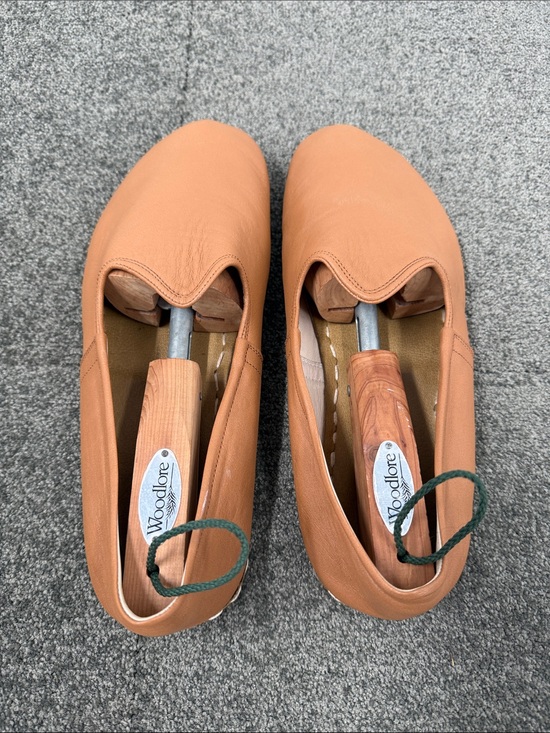 Nefes Shoes Mens 12 Handmade Slip-On Leather Loafers Barefoot Grounding Minimal main image 10
